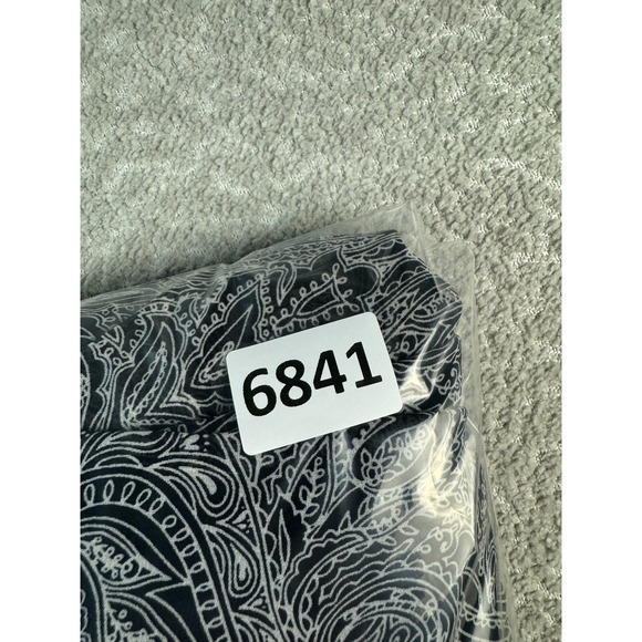 Diane Von Furstenberg Dress Womens 6 Paisley Long Sleeve Wrap Boho Silk - Picture 8 of 8